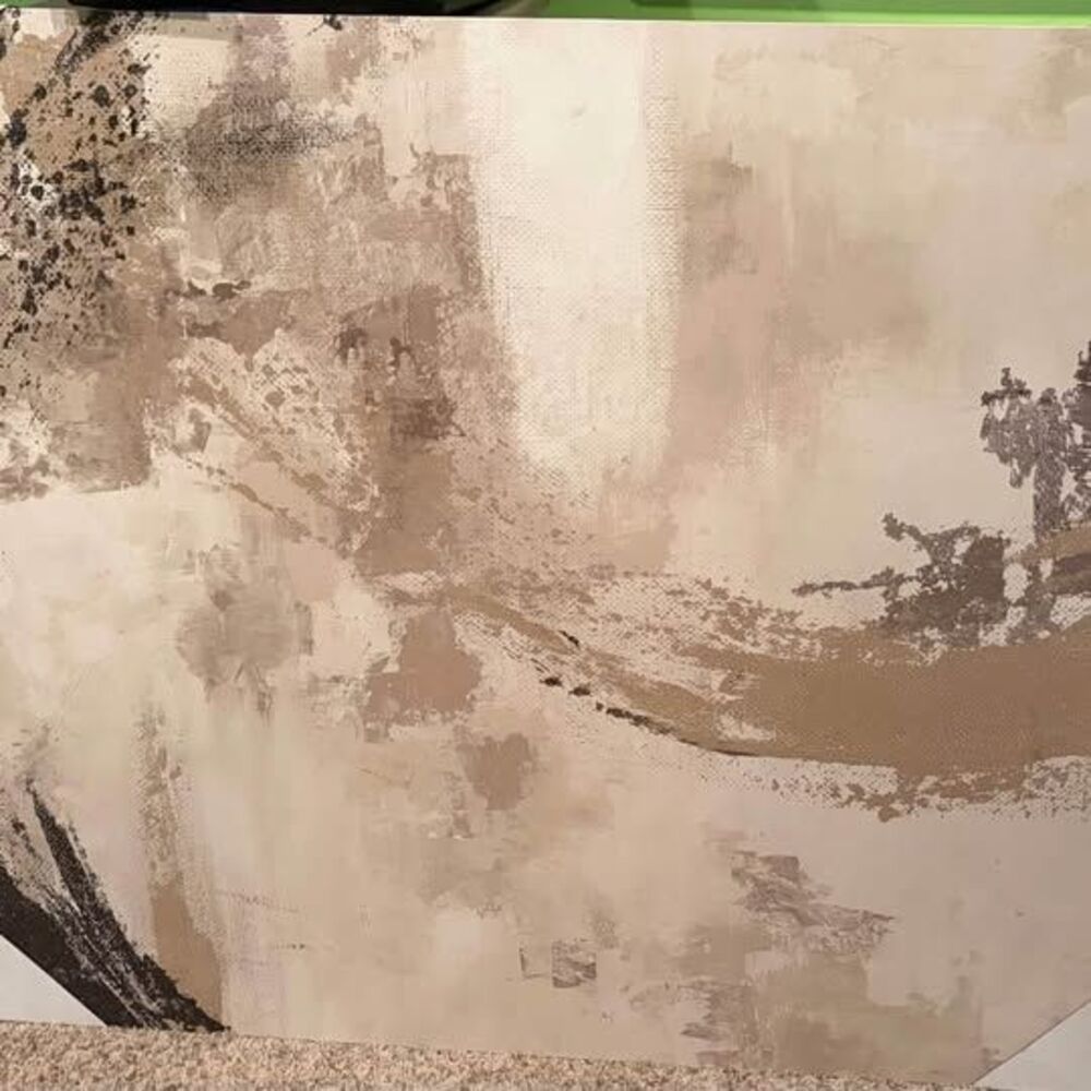 Abstract Canvas Wall Art XL Never Used 
42 x 48”